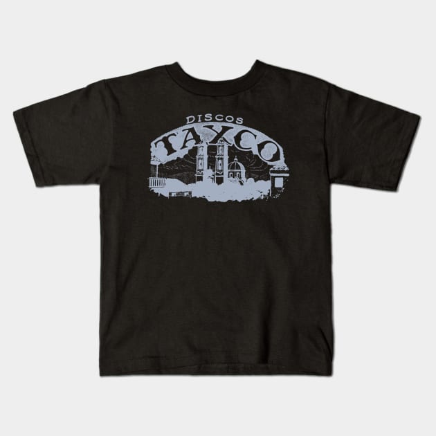Discos Taxco Kids T-Shirt by MindsparkCreative